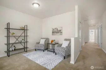 Separated Nook in Upstairs Bonus Room