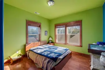 Upstairs Bedroom #3 adjacent to full Bath #2.