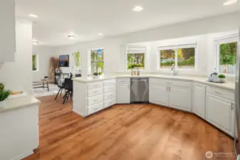 Kitchen with Stainless Appliances