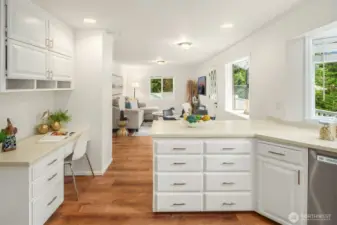 Kitchen with Stainless Appliances