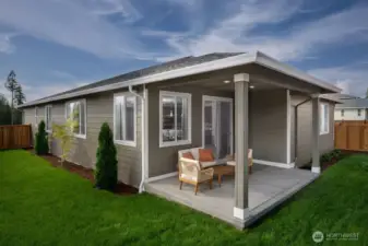Photo of model home of same plan. Colors/options may vary.