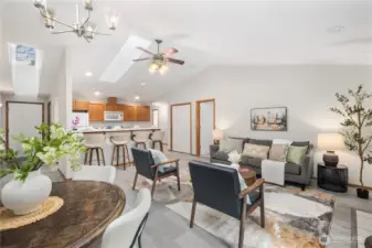 Ramber-Like Townhome Single-level living!