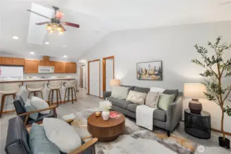 Freshly Painted Interior!