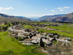 .33 Acre lot on a cul-de-sac with the golf course as your rear yard setting!