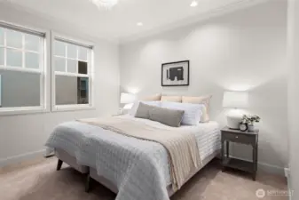 Bedroom on main level