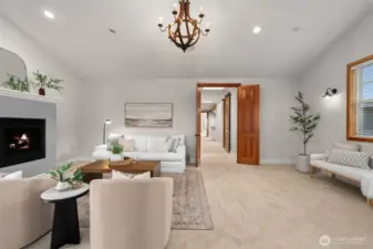 Ample space, suited for multiple purposes