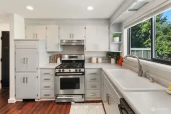 Light-filled kitchen