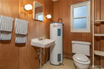 Bathroom Looking Northwest.