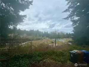 View from front porch of Duplex