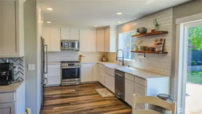 Custom chef's kitchen