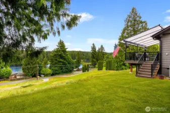 Take in breathtaking lake views from your own backyard. With lush surroundings and unobstructed sightlines, this is where everyday moments turn into something special.