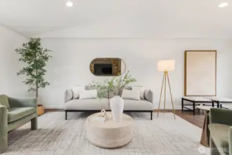 Clean lines, soft textures, and calming tones create an effortlessly elegant living room—your perfect sanctuary to unwind or host in style.
