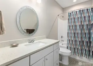 Full guest bathroom