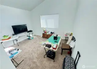 Large bonus room or 4th bedroom.