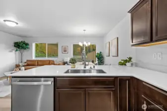 Photographs are for illustrative purposes only. Features, finishes, interior/exterior colors, landscaping and floorplan shown may vary from actual homes built.