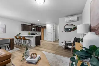 Photographs are for illustrative purposes only. Features, finishes, interior/exterior colors, landscaping and floorplan shown may vary from actual homes built.