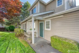 Walkway to front door
