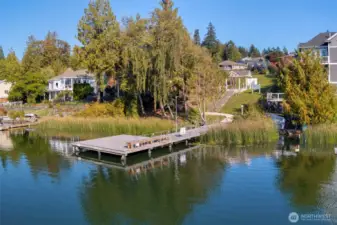 Community dock.