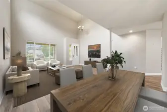 Nice and open dining room~