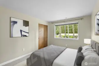 Virtually staged to show an example of how the space could be used.