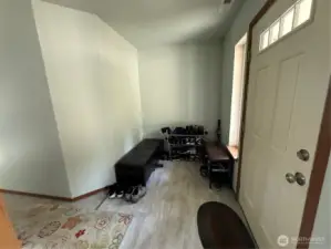 Large entry - could do some many things with this space.