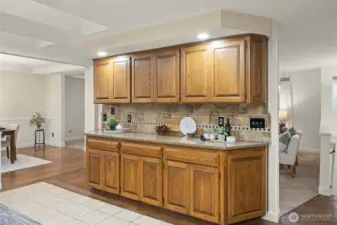 Plenty of Storage Space in the Kitchen