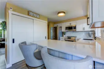 Sit, Sip & Visit while the Chef prepares the meal