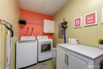 Call your contractor! Mud-room is large enough to add another bathroom!