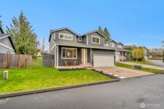 House situated in cul-de-sac