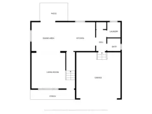 Main floor floorplan
