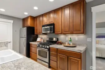 Stainless appliances