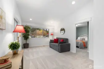 Second floor living room