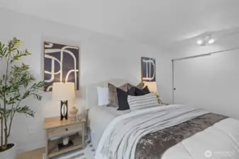 Large bedrooms offer comfortable retreats.