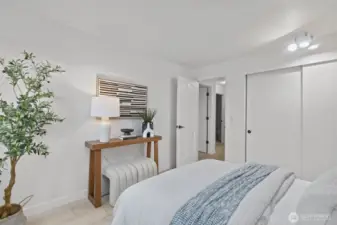 2nd bedrooms - perfect for guest bedroom, office, and/or gym!