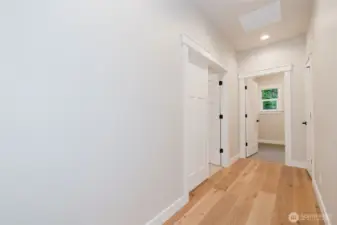 Hallway to Primary & Utility Rooms