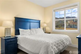 Spacious Primary Bedroom with ensuite bath.