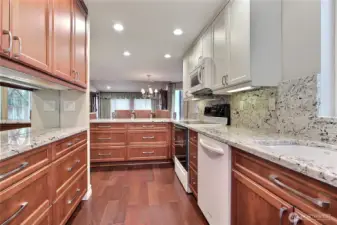 Notice the pretty cabinetry.