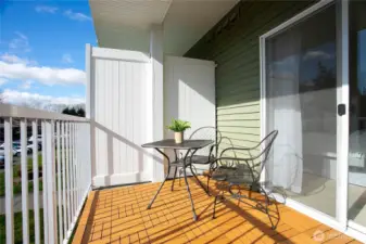 Soaking up the sun, sipping your morning coffee or tea, getting your daily dose of Vitamin D...it doesn't get much better than this.