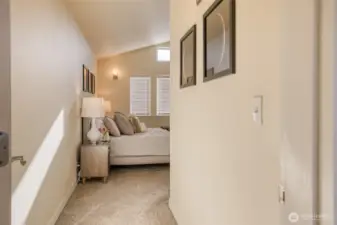 Entrance to the primary bedroom.