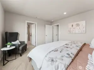 Primary Bedroom - Photos are for representational purposes only, colors, elevation and features may vary.