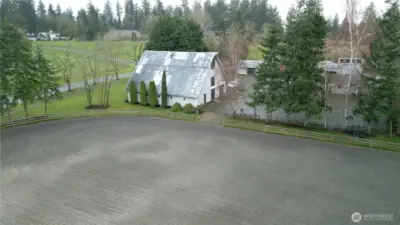 Situated next to the large outdoor arena of RockMeadow Equestrian Center