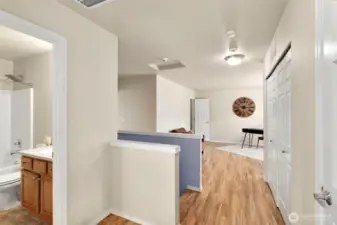 Upstairs view