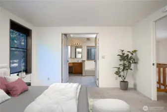Virtually Staged primary bedroom