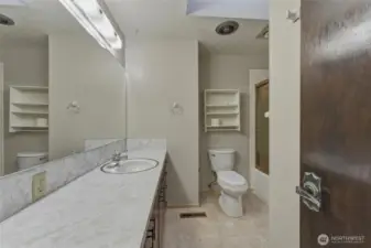 Full Bath Upper Level