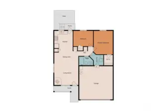 One Level Floorplan