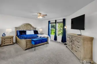 Spacious Primary Bedroom