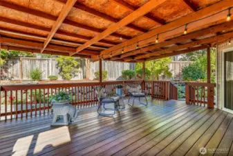 Covered Deck for Year-Round Use