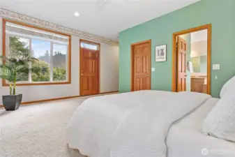 Primary Bedroom with ensuite bathroom.