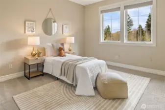 First upstairs bedroom.