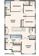 Disclaimer-2nd Floor-Marketing rendering of floor plan, illustrative purposes only-may vary per location.